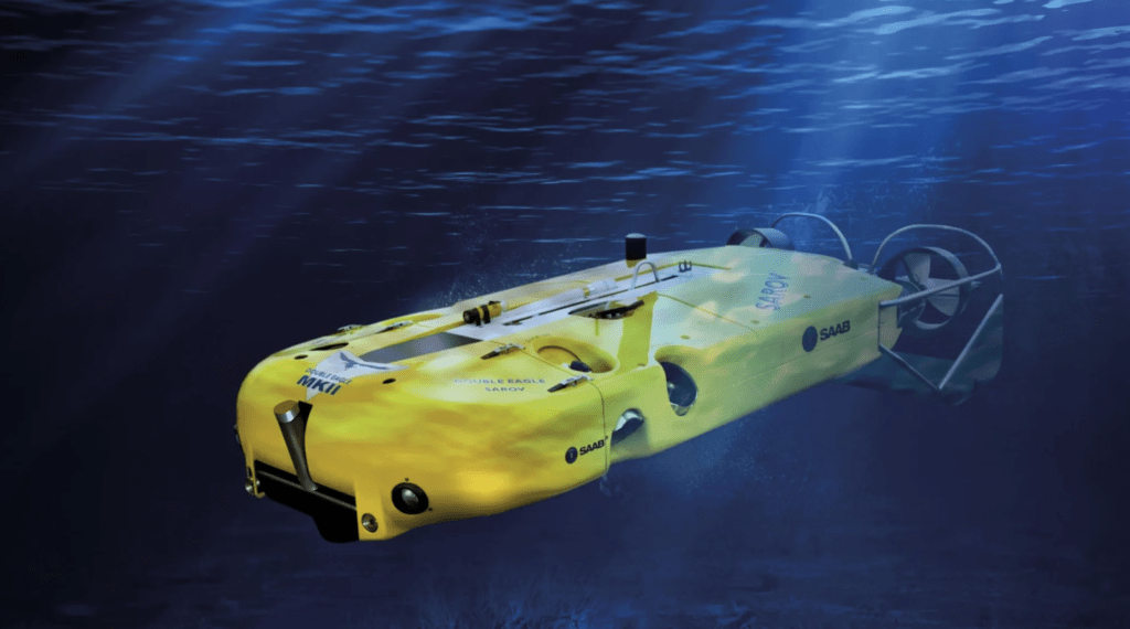 Saab will supply the Kuwait Naval Force with its advanced Double Eagle Semi-Autonomous Remotely Operated Vehicle.