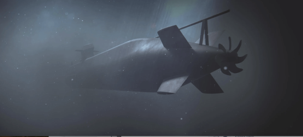 Saab's submarine. Image: Saab Ab