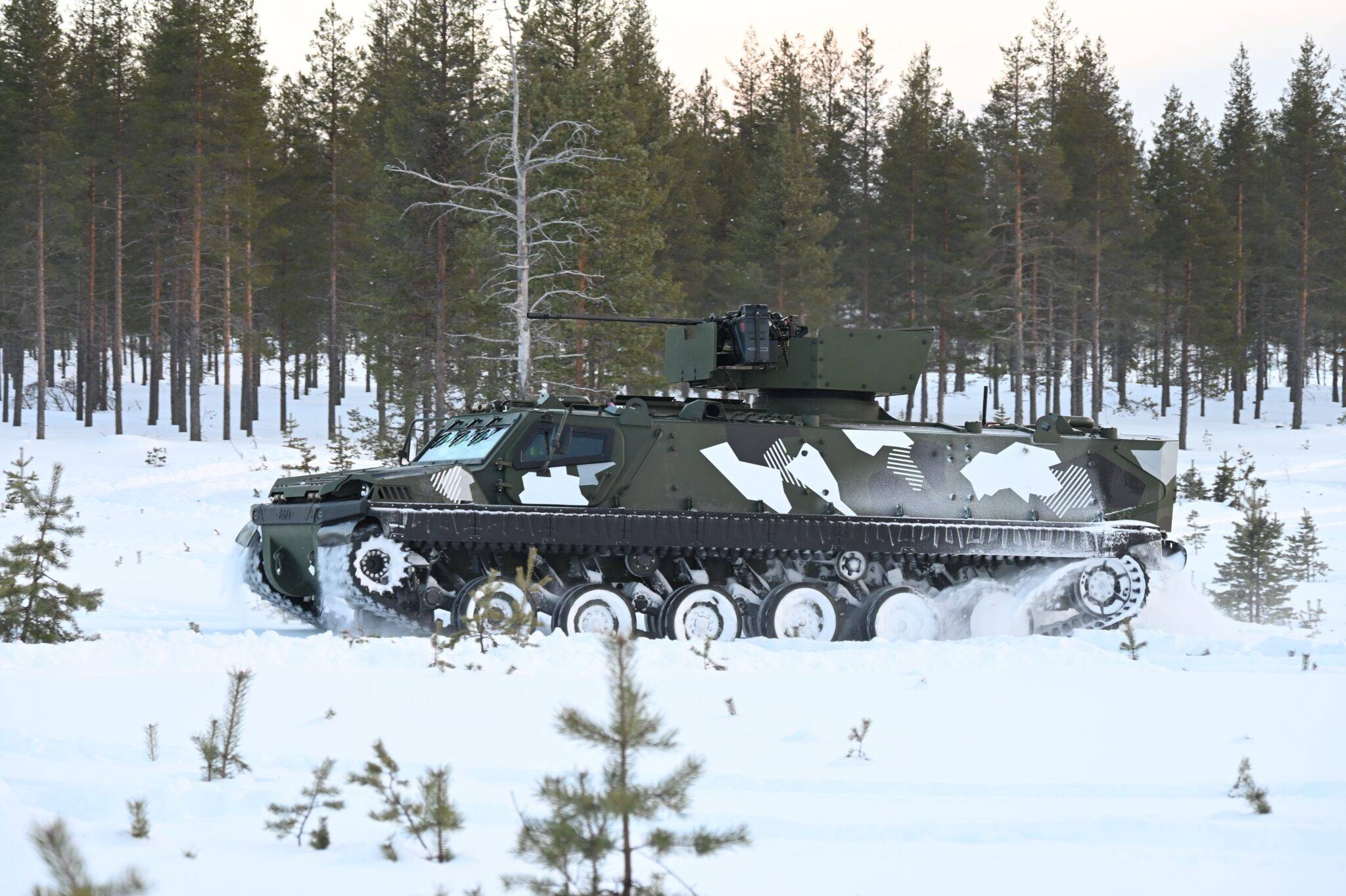 Patria Debuts New ‘TRACKX’ All-Terrain Tracked Vehicle at DSEI 2025 ...