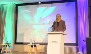 Finland’s Foreign Minister Elina Valtonen used the launch of the Nordic Economic Security Forum (NESF) in Helsinki to pitch a bold economic initiative for the Alliance: a free-trade zone covering the entirety of NATO. Finland’s Foreign Minister Elina Valtonen used the launch of the Nordic Economic Security Forum (NESF) in Helsinki to pitch a bold economic initiative for the Alliance: a free-trade zone covering the entirety of NATO.