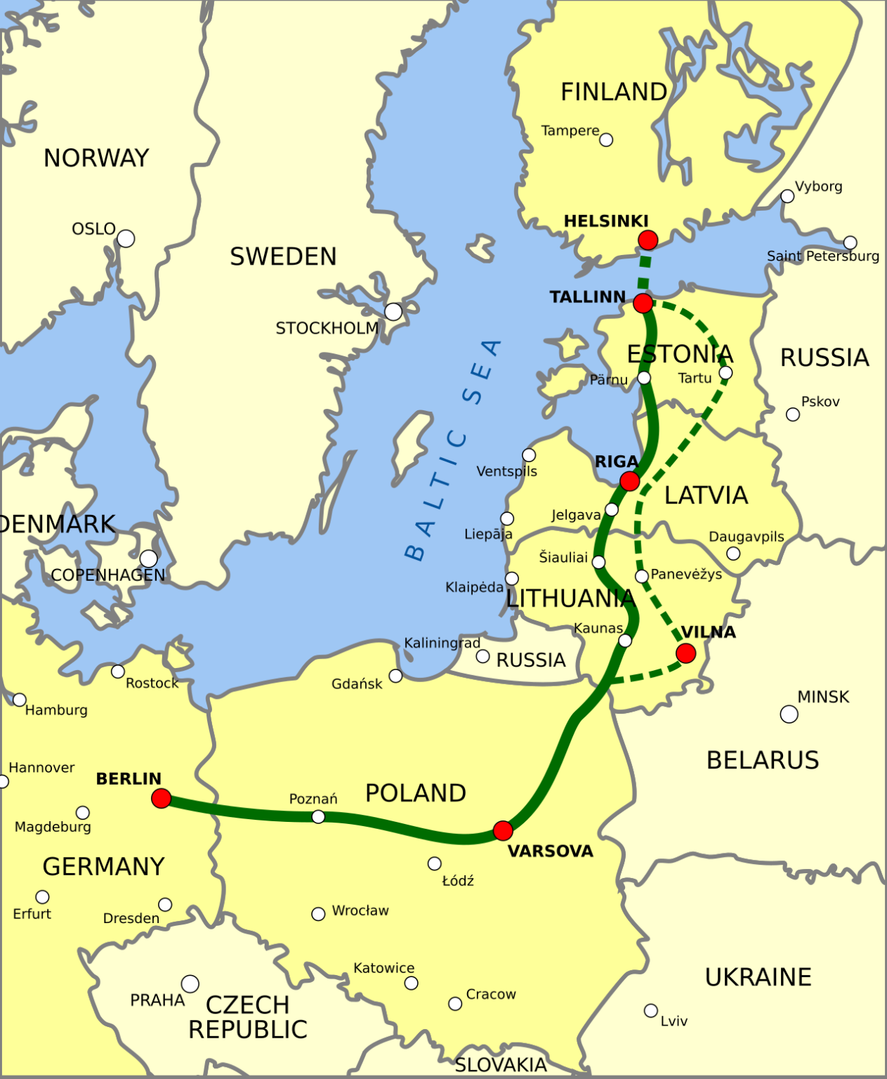Breaking with the Russian Gauge – Baltic States Set to Remove Old Rails ...