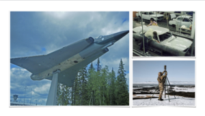 SAAB 80 years in Finland, three pictures